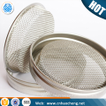 82.5mm Diameter seed sprouting jar stainless steel mesh filter screen